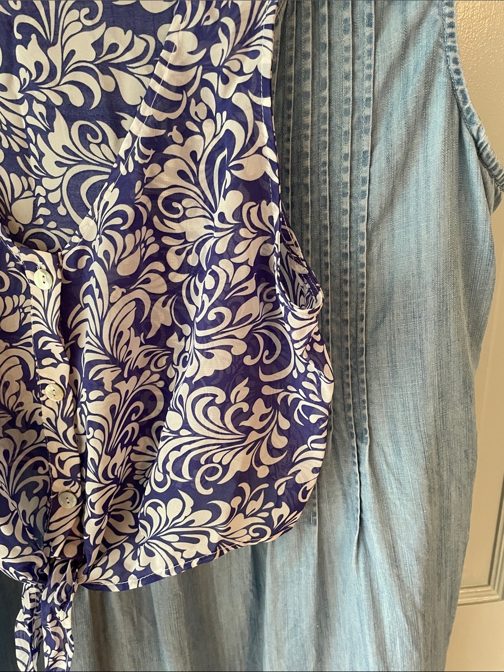 Show Me Your MuMu Tie-Front Lightweight Camisole M - Picture 3 of 12